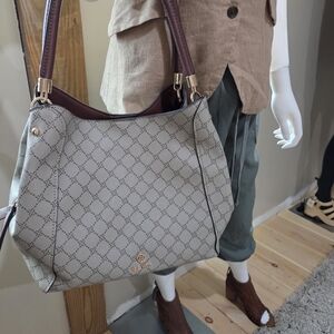 Nine West Etta Shoulder Bag NWT Designer Patterned